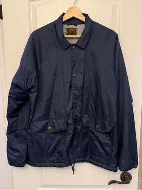 vintage obey windbreaker jacket